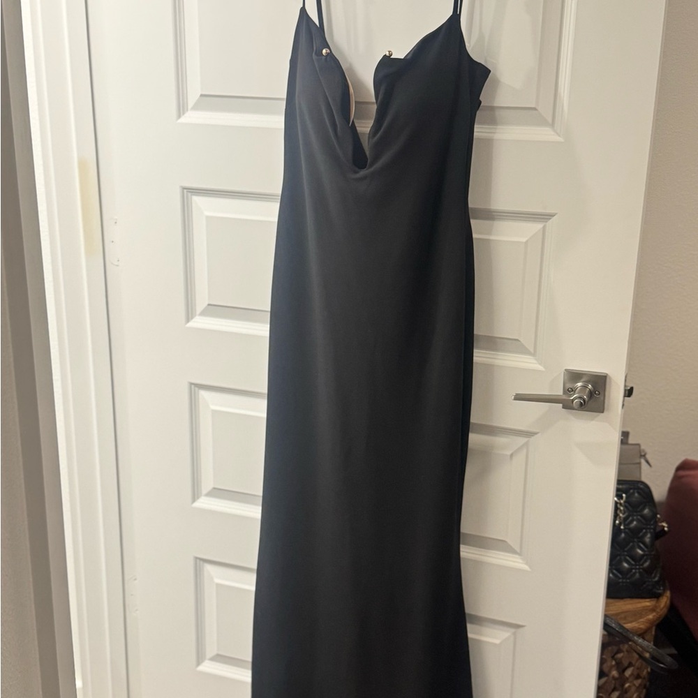 Blondie Nites Black Maxi Dress